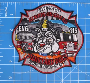 Chicago Illinois Fire Department Engine 115 patch - Picture 1 of 2