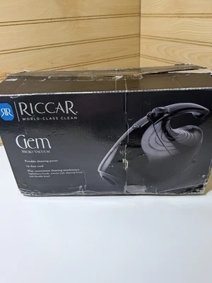 Riccar Gem-R Micro Vacuum w Hose and 4 Attachments Car Hand Held Cleaner Gem - Image 1 of 2