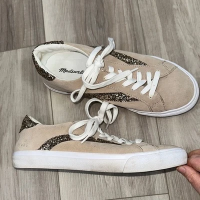 Tênis Madewell calçada camurça cano baixo renda tamanho 8.5 - Imagem 1 de 4