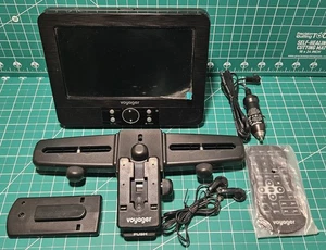 Voyager 7 Inch Slimline IN Car Portable DVD System Tested & Working - Picture 1 of 8