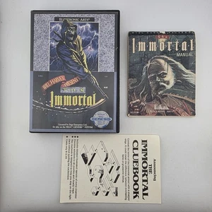 The Immortal - Case & Manual Only - Sega Genesis (No Game) - Picture 1 of 21
