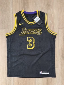 Los Angeles Lakers Anthony Davis Jugend Swingman schwarz Mamba City Trikot, Large - Bild 1 von 3