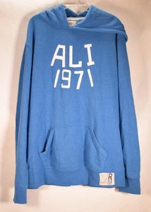 Sudadera con capucha azul 2XL Roots of Fight Ali 1971 para hombre - Imagen 1 de 4
