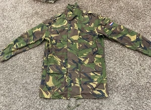 Chaqueta de campo vintage del ejército holandés camuflada militar holandesa para hombre talla XL - Imagen 1 de 7