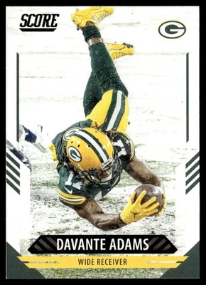 2021 Score Davante Adams Green Bay Packers #140 - Image 1 of 2