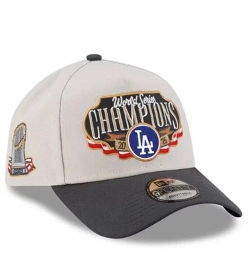 Los Angeles Dodgers New Era 2025 World Series Champions 9FORTY LOCKER ROOM Hat