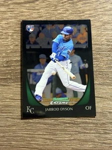 2011 Bowman Chrome Draft Jarrod Dyson RC #32 Kansas City Royals - Bild 1 von 2