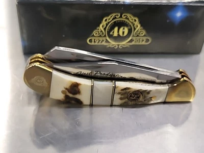 Cuchillo para cubiertos Frost 40-111sms 40 aniversario 2 hojas con caja Foto 1 de 4