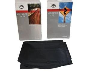 2021 21 Toyota 4RUNNER Factory Owner’s Manual Set With Books Brochures NAV Guide - Picture 1 of 12