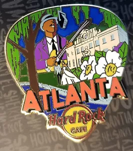ATLANTA GREETINGS FROM SERIES 17 GUITAR PICK ANTEBELLUM HOME Hard Rock Cafe PIN - Picture 1 of 1