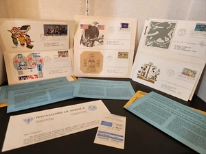 Postmasters of America 1976 First Day Covers Sets #1 #2 & #3 Spirit of 76 - Picture 1 of 11