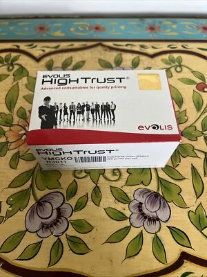 NEW Evolis R3011 Color Ribbon 5 Panel YMCKO 200 Images Pebble Dualys Securion - Image 1 of 3