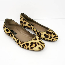 ecco leopard flats