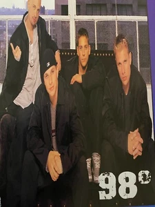 98 Degrees, Nick Lachey, Full Page Vintage Pinup - Picture 1 of 1