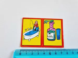 Klebstoff Pfirsich Säure Schwefelsäure Sticker Autocollant Decal Vintage - Bild 1 von 1