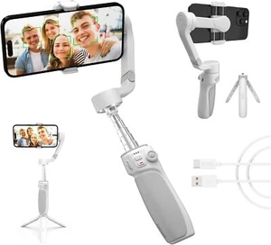 ZHIYUN Smooth Q4 Gimbal Stabilizer, 3-Axis Smartphone Phone Gimbal Foldable - Picture 1 of 15