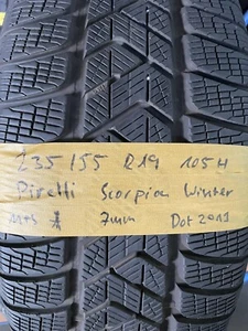 235/55 R19 105H Pirelli Scorpion Winter, M+S,*,7mm, Dot 2019 - Bild 1 von 2