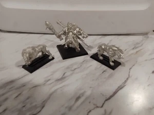 Warhammer Fantasy - Hunter W Sabertooths -Ogre Kingdoms - Games Workshop - Metal - Picture 1 of 4