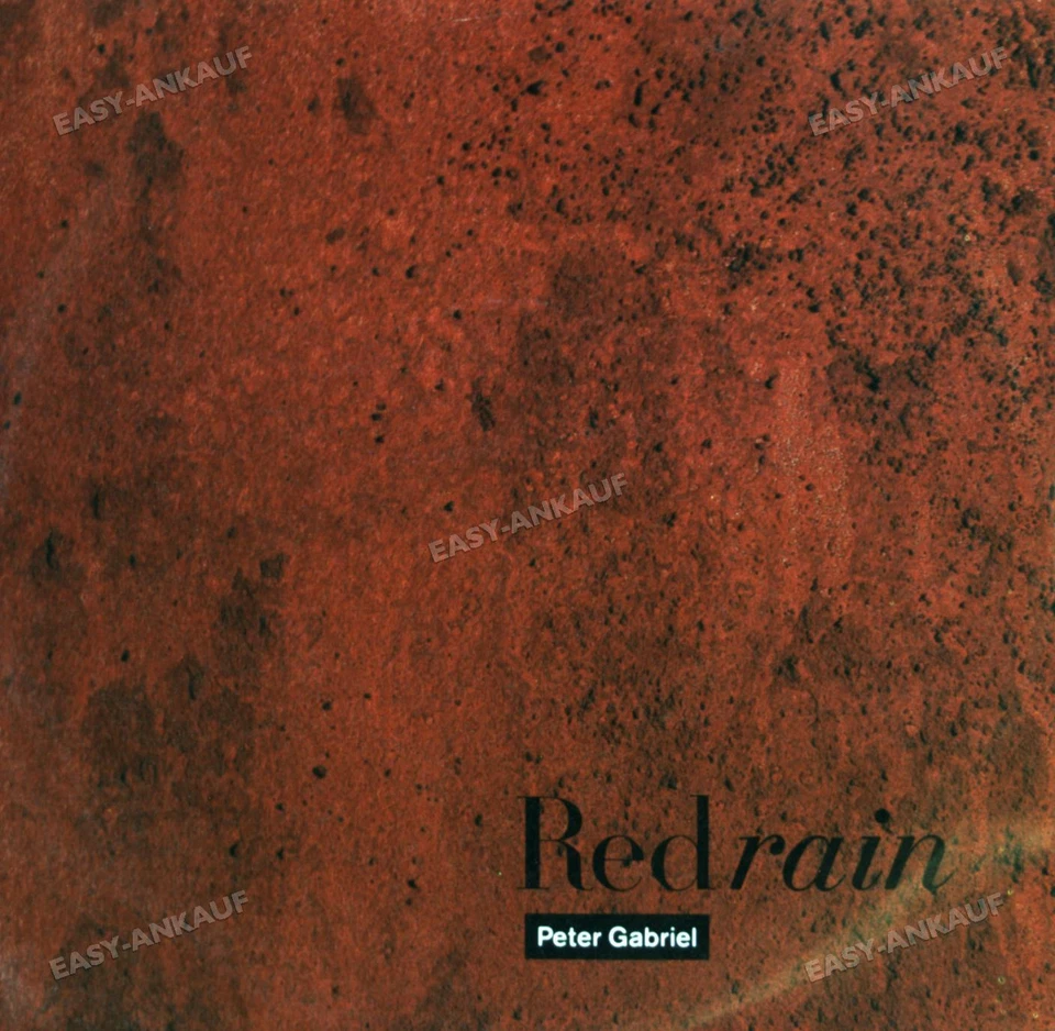 Peter Gabriel - Red Rain 7in (VG+/VG+) '* - Image 1 of 1