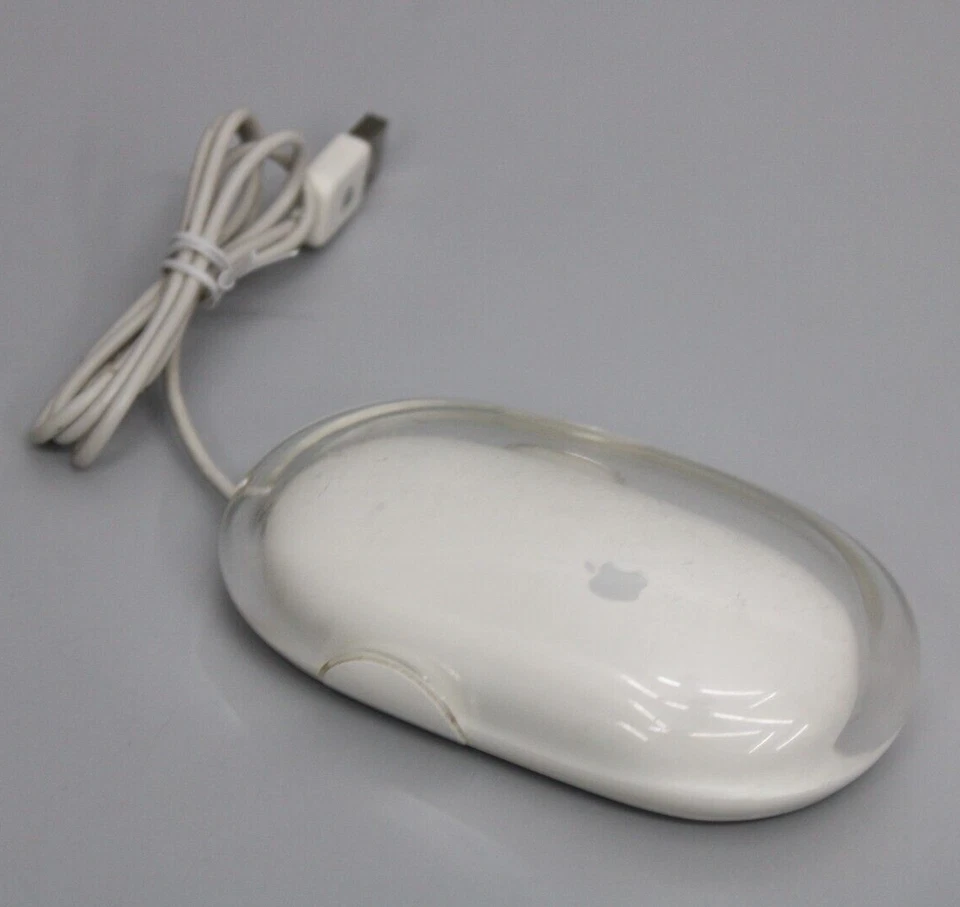 Apple Pro Mouse M5769 Weiß | Retro Vintage USB Maus EMC1967 - AKZEPTABEL - Bild 1 von 4
