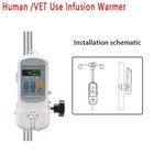 Human Vet Transfusion Heater Thermostat Fluid Warming Blood infusion Warmer