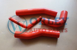 Red Hose Hilux RN105 RN106 RN111 RN130 22R 1991-97 For Toyota Silicone Radiator - Picture 1 of 6