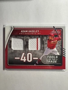 K271,660 - 2022 Absolute Tools of the Trade 2 Swatch Retail #8 Adam Haseley/99 - Picture 1 of 1