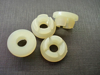 4 pcs fits 1965 1966 1967 Chrysler parking brake lever rod bushings NORS - Image 1 of 4