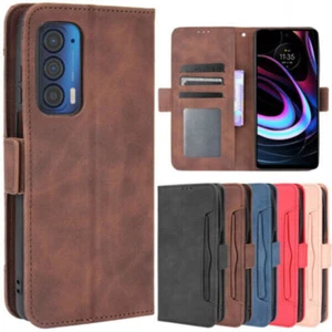 For T-Mobile Revvl 6/6 Pro 5G PU Leather Card Holder Removable Wallet Phone Case - Picture 1 of 16