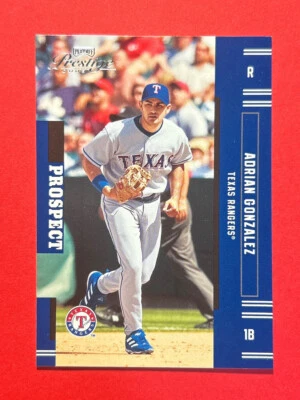 Adrian Gonzalez ~ 2005 Playoff Prestige ~ Prospect Rookie RC #172 - Image 1 of 2