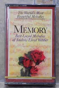 MEMORY: BEST-LOVED MELODIES OF ANDREW LLOYD WEBBER (Cassette) NEW/SEALED - Picture 1 of 3