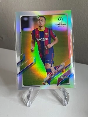 Sergino Dest REFRACTOR 2020-21 Topps Chrome UEFA Champions UCL #8 USMNT Prizm - Image 1 of 2