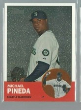  2012 Topps Heritage Chrome #HP91 Michael Pineda 1370/1963 (ref 69450)