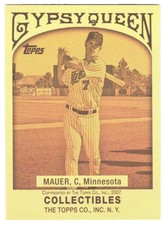 2007 Topps Gypsy Queen Walmart - Joe Mauer ()WM30)  Minnesota Twins
