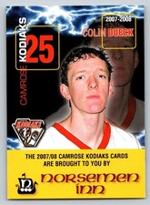 Colin Dueck 2007-08 Camrose Kodiaks