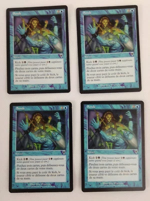 Mtg Magic 4x Probe VF Invasion Good Condition - Image 1 of 2