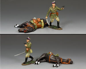 KING & COUNTRY FIELDS OF BATTLE FOB161 POLISH CAVALRY CASUALTY MIB