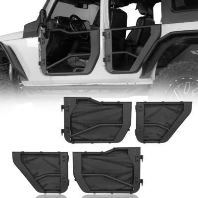 Adventure Tube Half Front & Rear Doors for Jeep Wrangler JK 2007-2018 4 Doors Foto 1 de 4