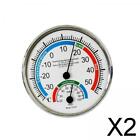 2X Humidity Temperature Meter Gauge Instrumentation for Restaurant