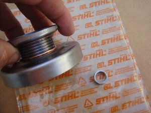 GENUINE STIHL TS410 TS420 TS480i TS500i CUT-OFF SAW CLUTCH BELT PULLEY DRUM - Picture 1 of 3