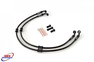 AS3 VENHILL FRONT BRAKE LINES HOSES for SUZUKI GSX 650 F 2008-2009 - Picture 1 of 2