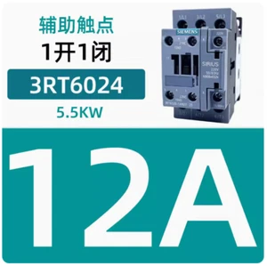 1PC NEW SIEMENS 3RT6 series contactor 3RT6024-1AG20 12A 1NO1NC AC110V #LL - Picture 1 of 11