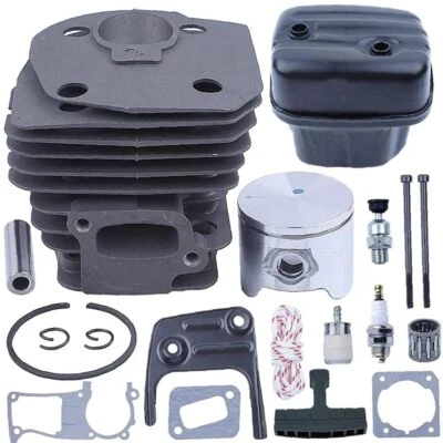 44mm Cylinder Muffler Top End Rebuild Kit fit Jonsered CS2149 CS2150 CS2152 2153 - Image 1 of 4