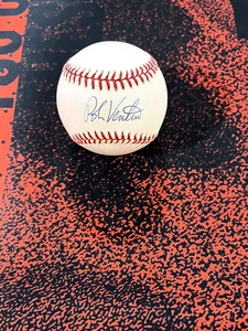 ROBIN VENTURA AUTOGRAPHED SIGNED  BASEBALL HOLOGRAM COA  - Picture 1 of 2