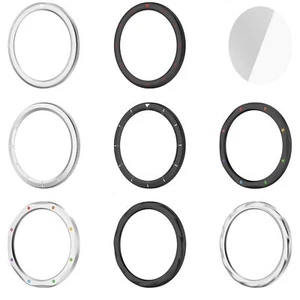 Edelstahl Lünette for Xiaomi Watch S4 S3 eSIM Metall Kreis Ersatzteile Ring Case - Zdjęcie 1 z 32