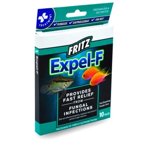 Fritz Expel-F 10 Count Provides Fast Relief from Fungal Infections for Fish - Picture 1 of 1