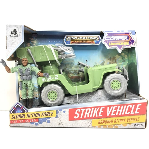 The Corps Universe Global Action Force Strike Vehicle & FIXER Corps Figure NEW! Cover