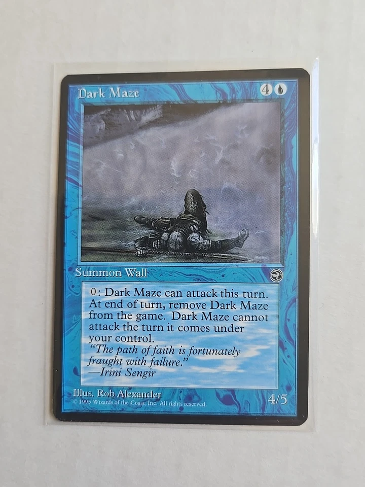 Dark Maze (Art A) - Homelands - MP - MTG Magic - Common - Creature  - Image 1 of 1