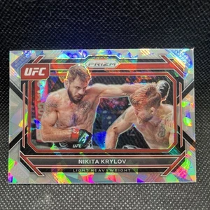 Nikita Krylov 2023 Panini Prizm UFC #49 Ice Prizms - Picture 1 of 2