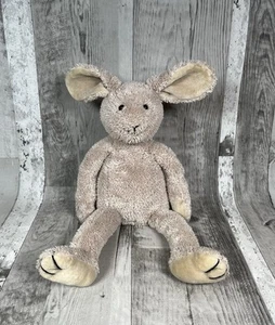 Jellycat Beige Slackajack Sitting Bunny Rabbit Soft Toy Plush 13” Retired - Picture 1 of 16